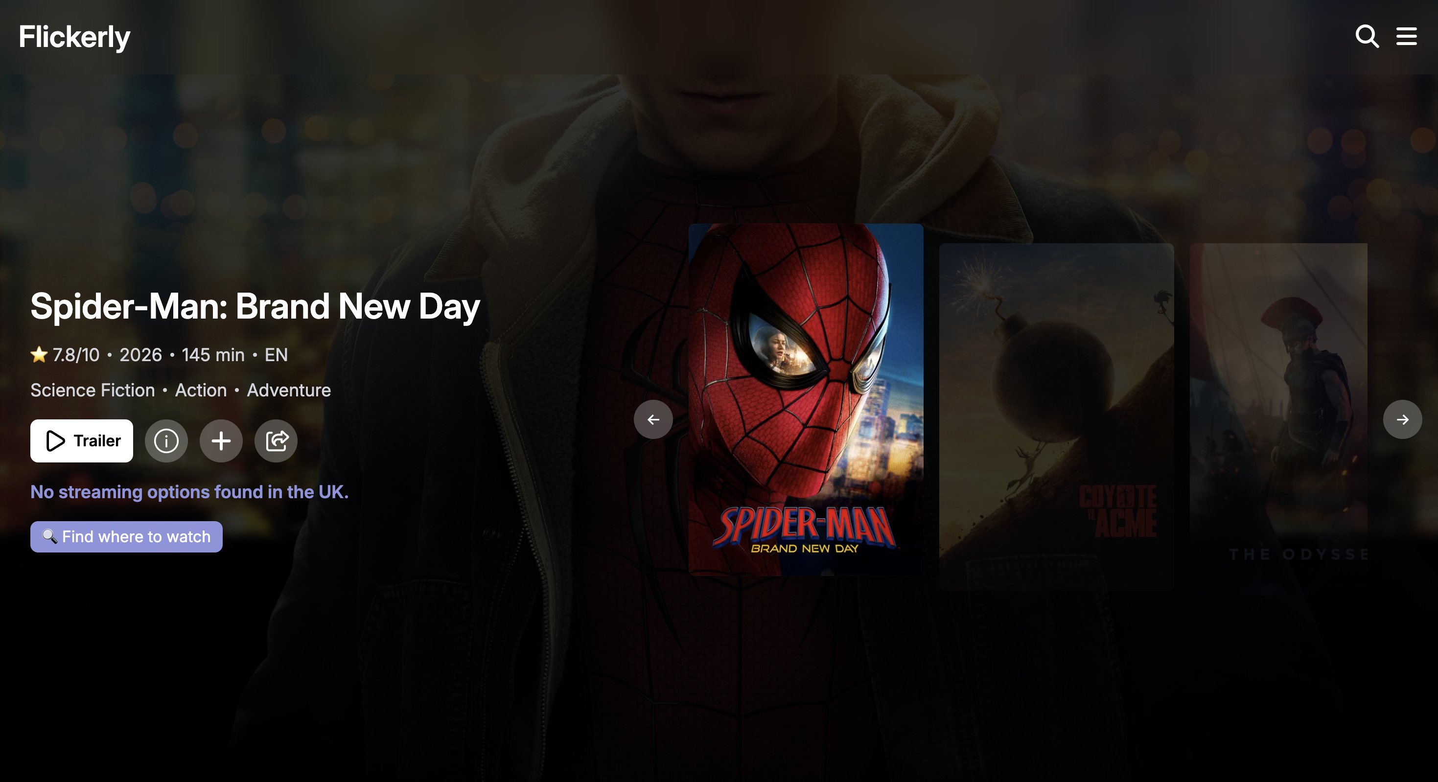 Flickerly screenshot